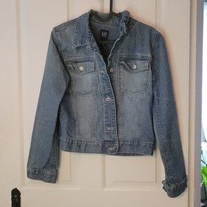 Gap Kids Classic Denim Jeans Jacket - XXL- Medium wash